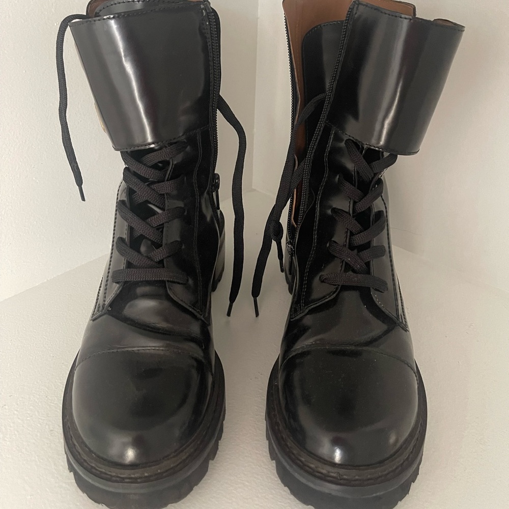 See By Chloe Mallory Combat Boots